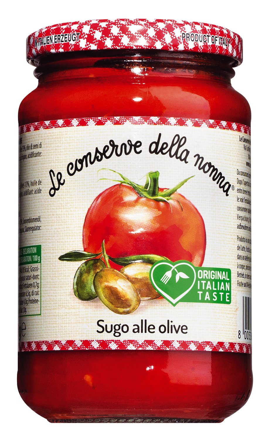 Tomatensauce mit Oliven