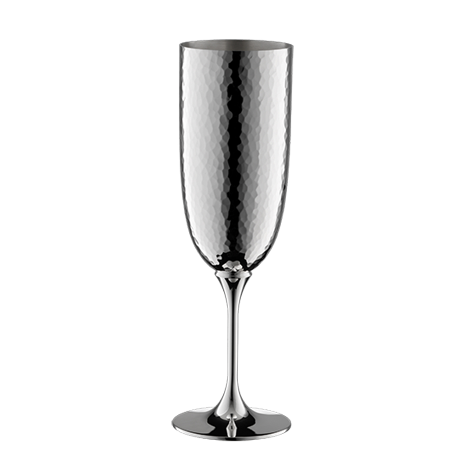 Champagnerkelch Martelé - 90gr versilbert