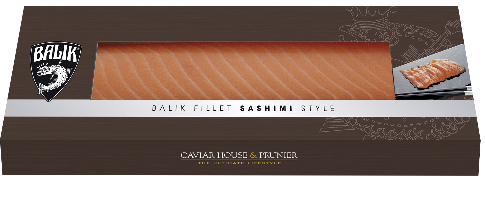 Balik Fillet Sashimi Style, 350 Gramm