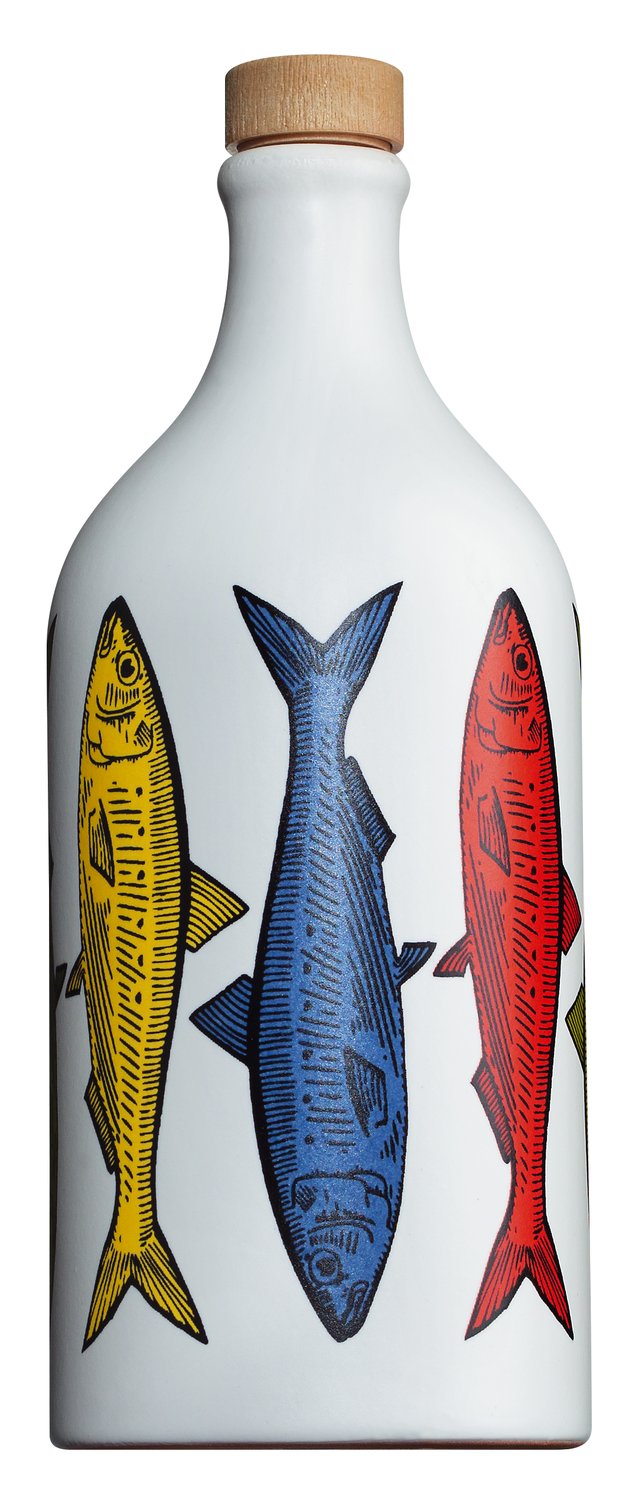 Muraglia Olivenöl in Tonflasche *maritim - Sardine* extra vergine